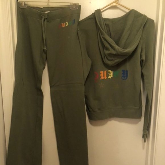 Juicy Coutre Vintage Sweatsuit Cotton - Picture 1 of 4